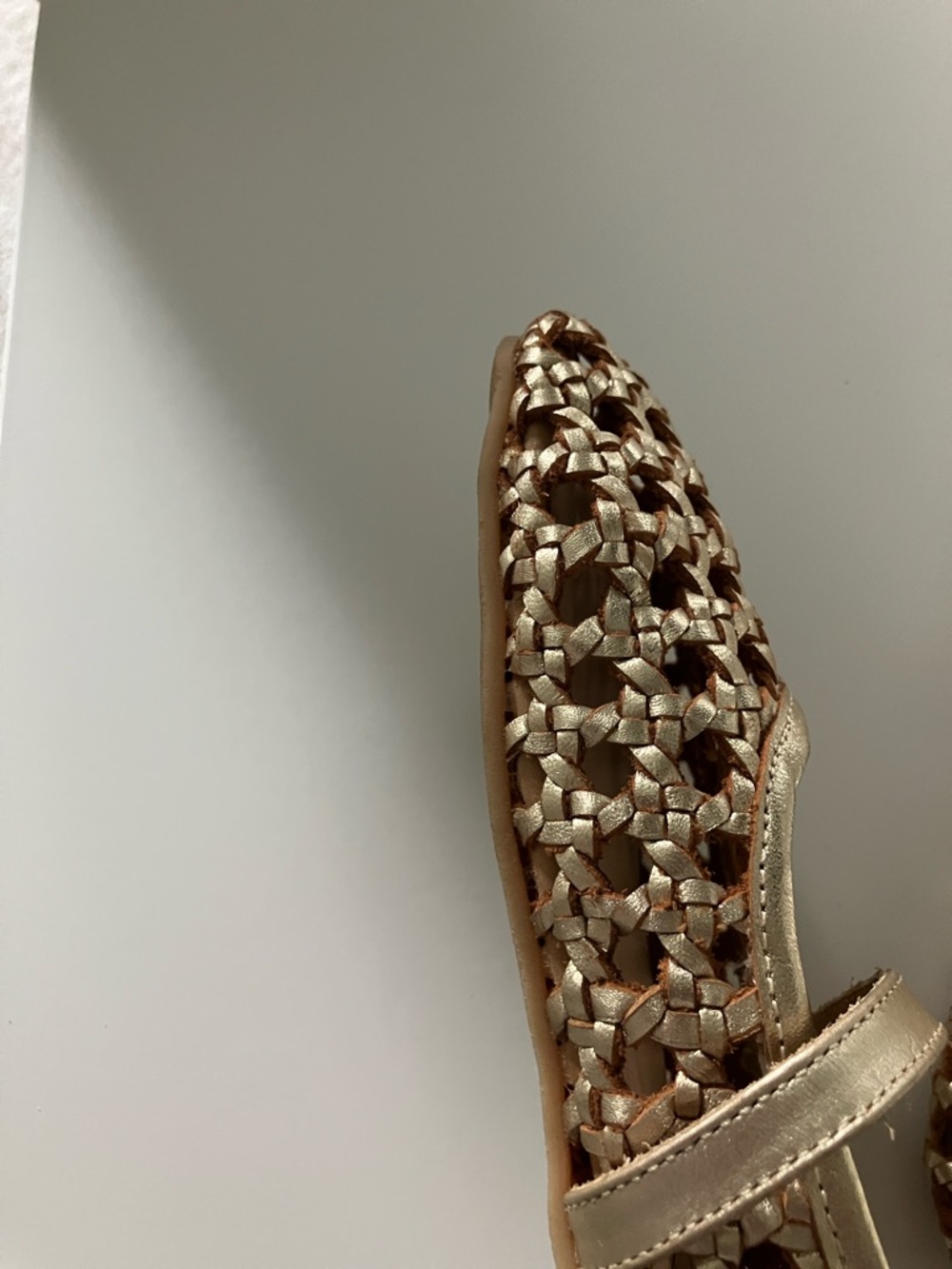 The Women's Woven Ballerina Mary Jane by Anya Origo barefoot shoes - Picture 10 of 11